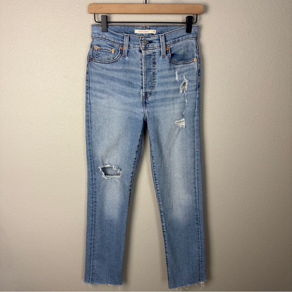 Levi’s Women’s Wedgie Straight High-Rise Jeans